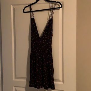 Kimchi blue boho navy printed sundress